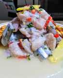 Cebiche de pejerrey con jengibre👍🇵🇪