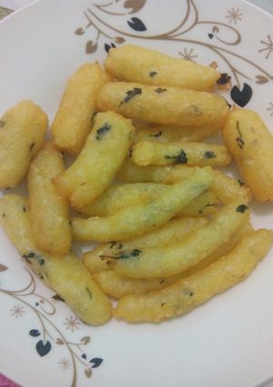 Foto resep Cheese potato stick / stik kentang keju #cemilankekinian