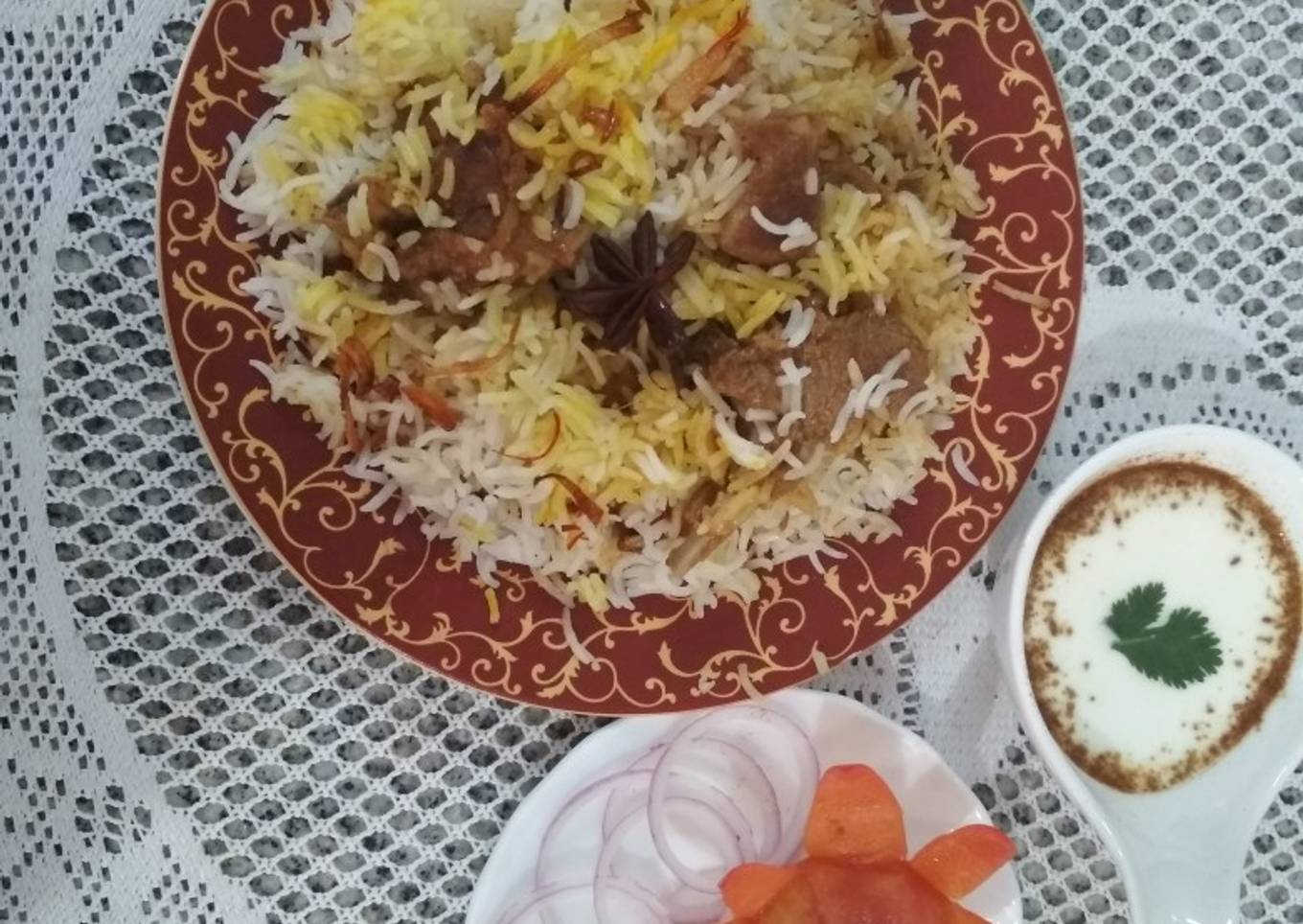 Awadhi Mutton Dum Biryani