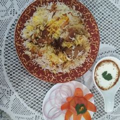 A picture of Awadhi Mutton Dum Biryani.