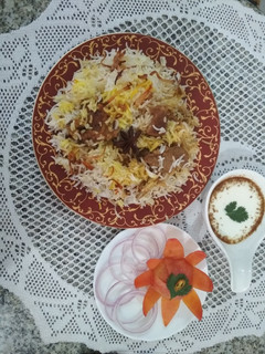 A picture of Awadhi Mutton Dum Biryani.