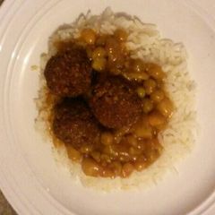 Corn flake meat balls A picture of Corn flake meat balls.