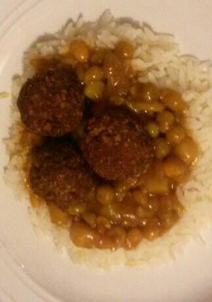 A picture of Corn flake meat balls.