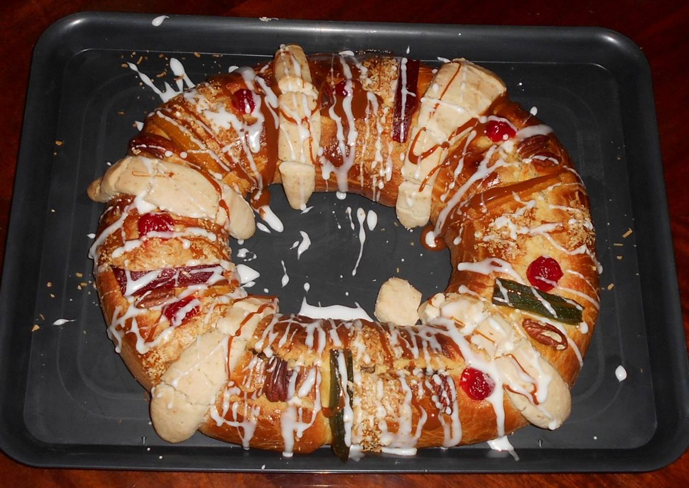 Rosca de reyes norteña