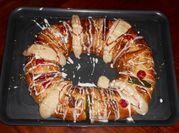 Una foto de receta de roscas dulces