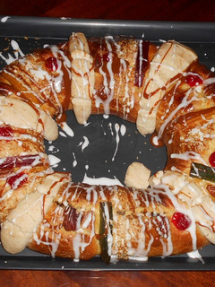 Una foto de Rosca de reyes norteña