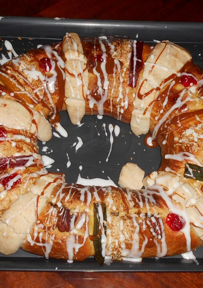 Una foto de Rosca de reyes norteña