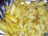Chips and egg