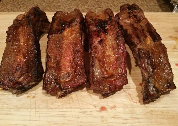 Steps to Prepare Award-winning Reverse Sear Beef Ribs