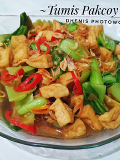 Foto resep Tumis Pakcoy Tahu