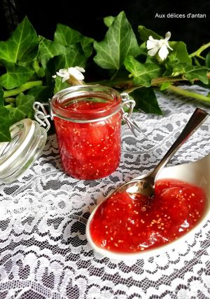 Une photo de Confit de figue
