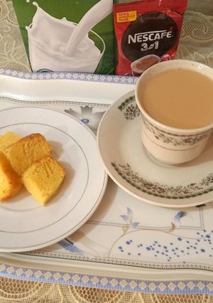 A picture of Tea with Nescafe.