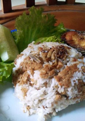 Foto resep Nasi Tutug Oncom Dadakan