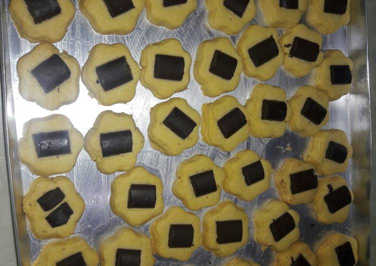 Resep Cookies stik coklat Anti Gagal