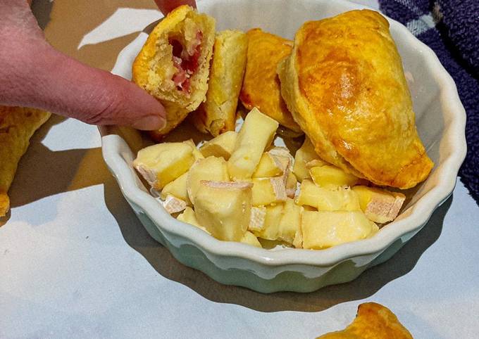 Empanadas reblochon/jambon de parme