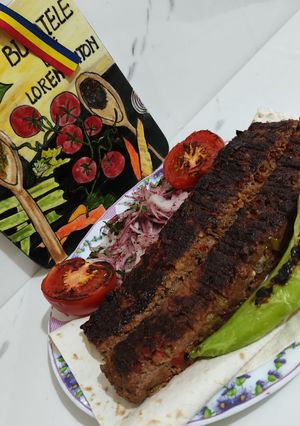 O poză a rețetei Kebab la cuptor.