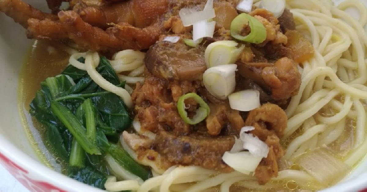 Resep Mie Ayam Jamur And Ceker Oleh Mommy 7 Cookpad