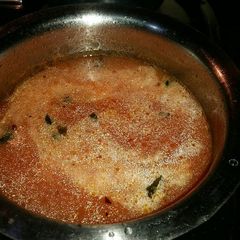 A picture of Tomato- coconut soup.