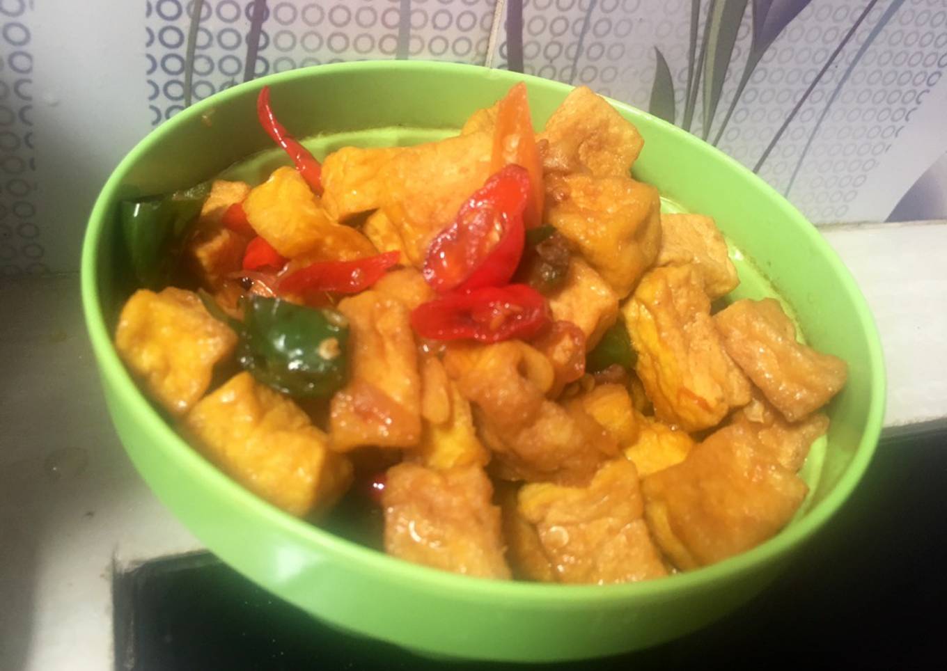 Tumis tahu kecap