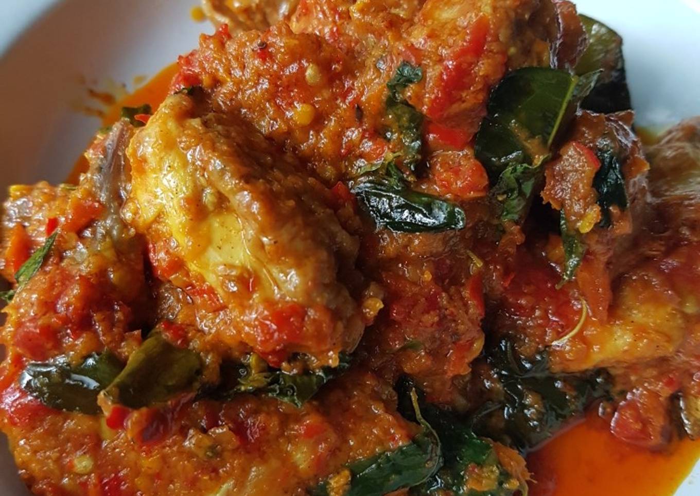 Ayam Rica-rica kemangi