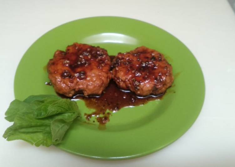 Ayam bulet panggang bumbu itali