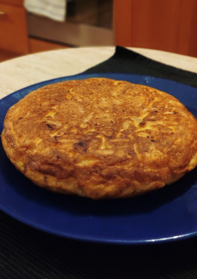 Una foto de Tortilla de patata light