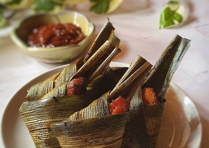 219. Ayam Goreng Pandan ala Thai (Thai Pandan Chicken)