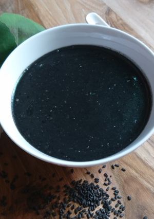 Hình của món Chè mè đen.