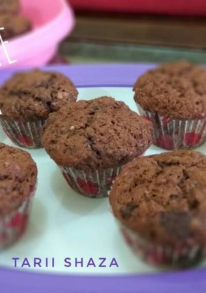 Foto resep Chocolate Muffin #postingRame2_muffin