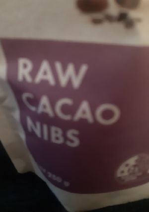 A picture of Cacao nibs.