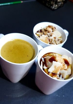 Une photo de Velouté de courgette froide