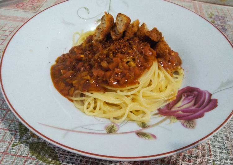 Resep Spaghetti Saus Ekonomis Anti Gagal