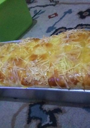 Foto resep Roti sobek cokelat keju