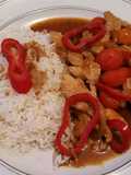 Chicken with 3 sauces