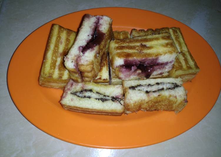 Bahan Roti Bakar Blueberry coklat keju | Resep Membuat Roti Bakar Blueberry coklat keju Yang Lezat Sekali