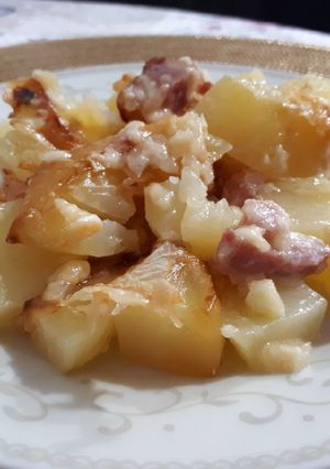 Una foto de Patatas al horno