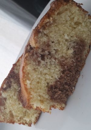 Una foto de Budín marmolado