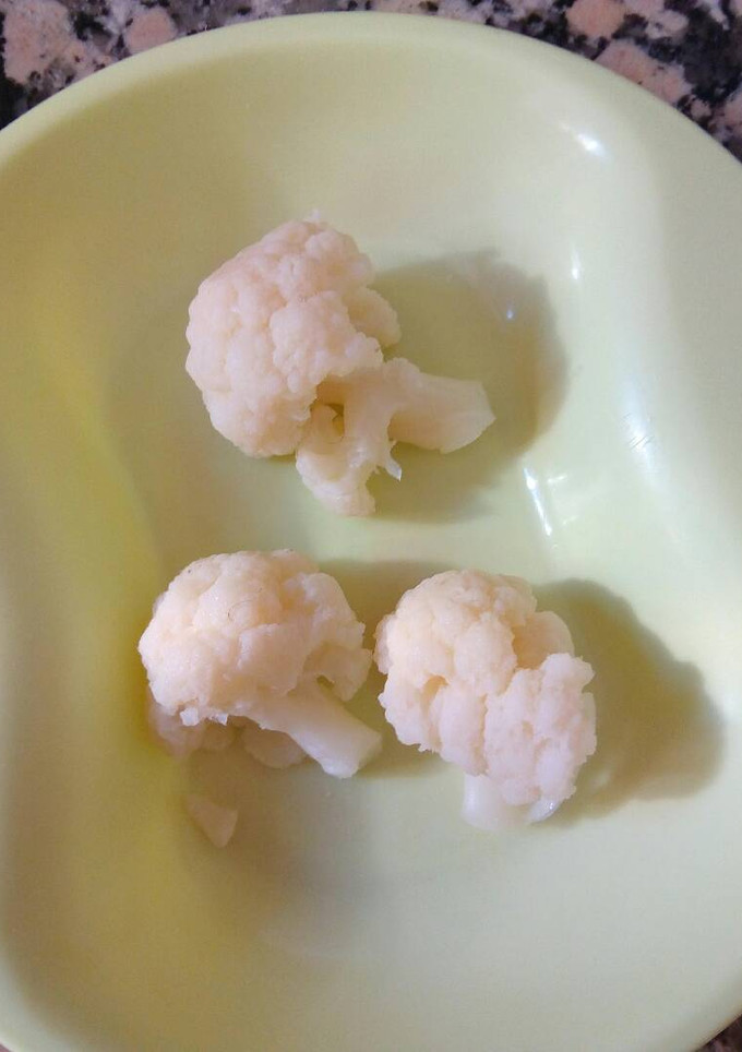 Una foto de Coliflor para bebés (método BLW)