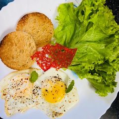 A picture of Sunrise omelette.
