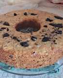 Budín de queso crema y oreo