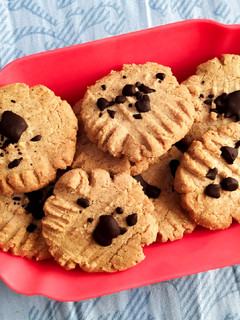 Foto resep Keto Cinnamon Choco Cookies #ketopad #keto