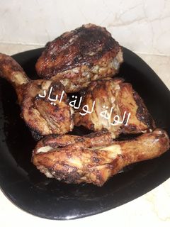صورة لوصفة دجاج محمر في المقلاة الهوائية
