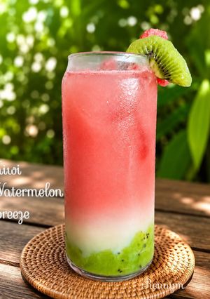 Foto resep Kiwi Watermelon Breeze