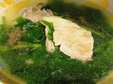 Canh mùng tơi nấu xương