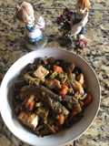 Braised Eggplant with Mushrooms (Vegetarian)
