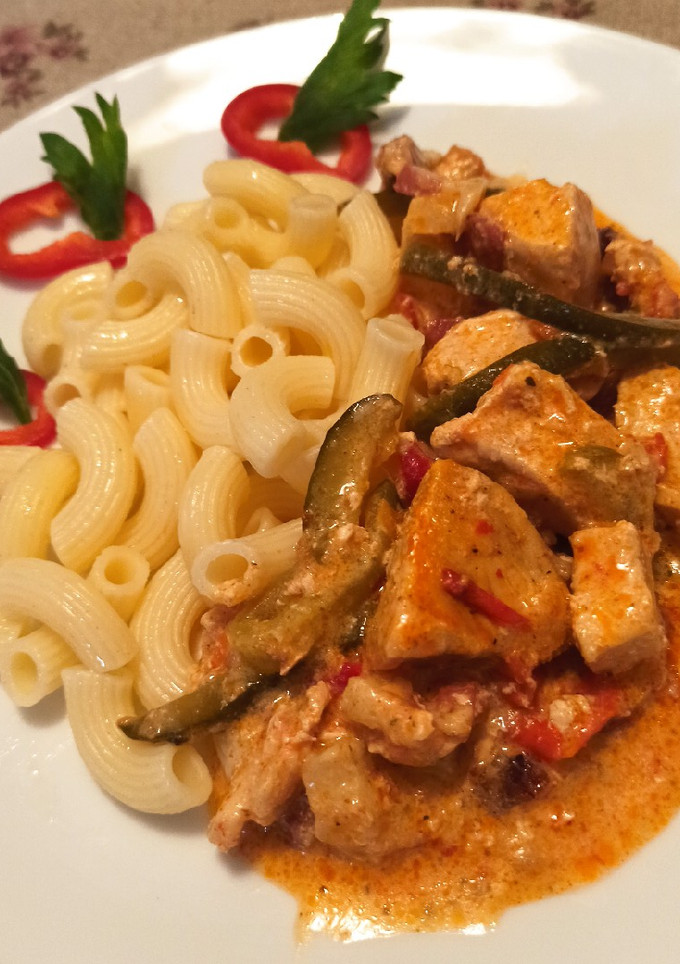Az én pikáns csirkemell tokányom recept fotója