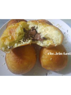 Foto resep Donat goreng isi chunky bar