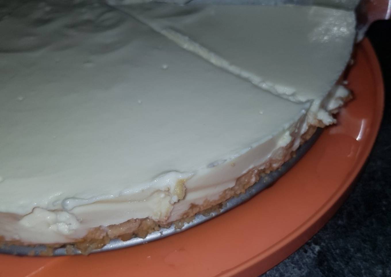 Easy peasy not so cheesy cheesecake