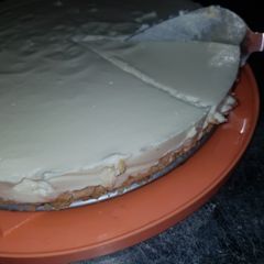 Easy peasy not so cheesy cheesecake A picture of Easy peasy not so cheesy cheesecake.