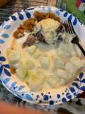 Creamed kohlrabi